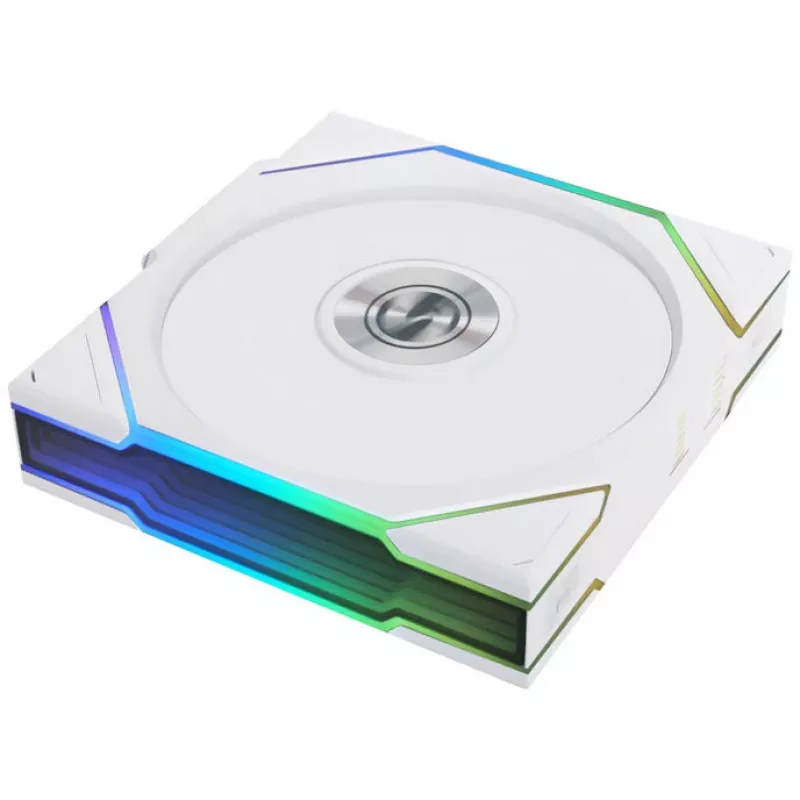 LIAN LI UNI FAN TL Wireless 120mm ARGB Reverse Blade 3 vnt. komplektas Baltas