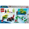 LEGO MARVEL 11198 Sukiojo ir Elektro dinozaurų automobilių gaudynės