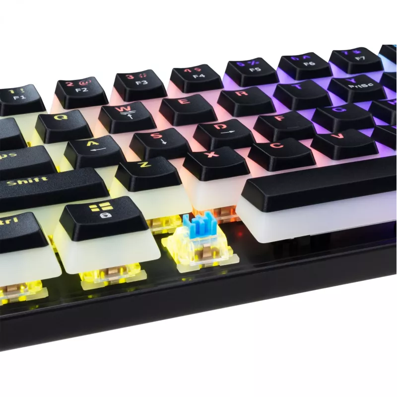 Mechaninė klaviatūra White Shark GK-2202 Ashiko 2 61 klavišų, juoda/mėlyna, US išdėstymas