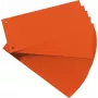 Kartoniniai skirtukai Herlitz 10843647, 100 vnt., oranžiniai