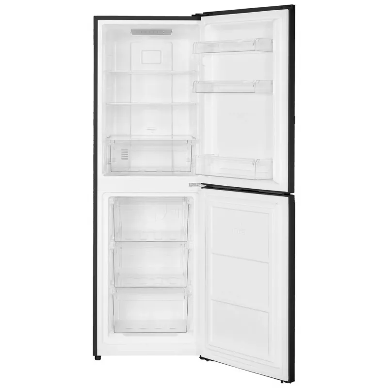 Šaldytuvas su šaldikliu MPM MPM-230-FF-54 230L, laisvai pastatomas, šaldiklis apačioje, No Frost, 87 L šaldytuvas, 143 L šaldiklis, bendri matmenys 550×1660×640 mm