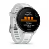 Išmanusis laikrodis GARMIN Forerunner 165 Music — GPS, 1,2 colio AMOLED, 43 mm korpusas, 11 dienų baterija, 5 ATM, 4 GB, Pilka