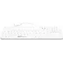 GETT GCQ CleanType Prime Touch+ USB silikoninė klaviatūra, magnetai gale, dezinfekuojama, vandeniui atspari IP65, apšvietimas balta, 109 mygtukai (DE) (KG26236)