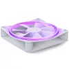 NZXT F120 RGB 120 mm ventiliatorius baltas, 4-pin, 1800 RPM, 50.18 CFM, 18 LED