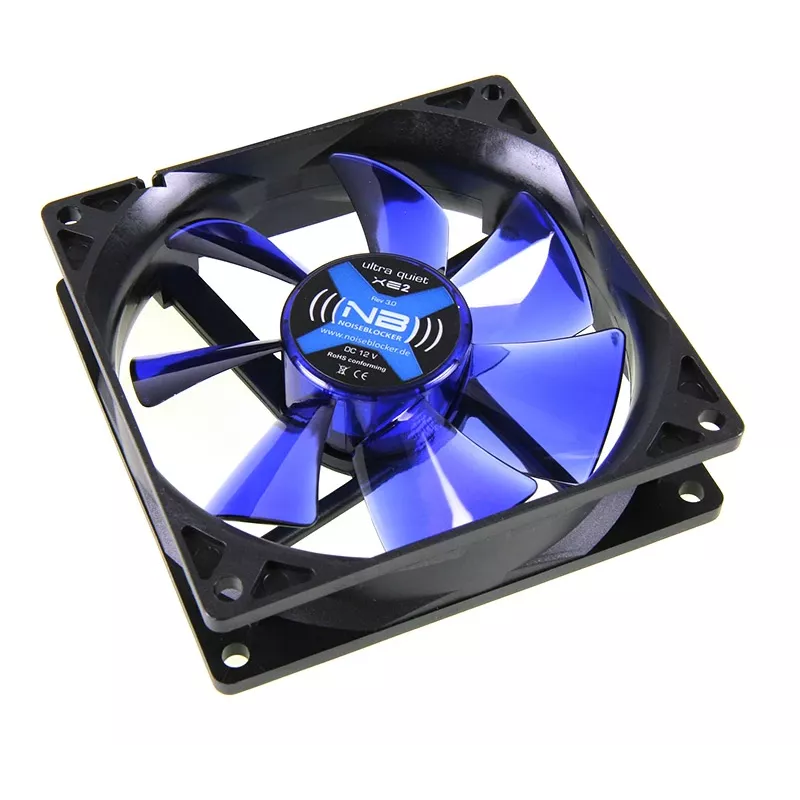 Ventiliatorius Noiseblocker BlackSilentFan XE2 92 mm