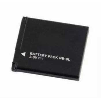 Įkraunama ličio jonų baterija NB-8L, 3.7V 1000mAh, skirta Canon fotoaparatams