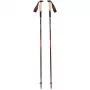 Trekking lazdos Pursuit Carbon Z, Fitness Device, antracito/oranžinė, 1 pora, 125 cm