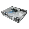 SilverStone MILO ML03 – stalinis kompiuterio korpusas – Micro-ATX – be maitinimo šaltinio (ATX / PS/2) – juodas – USB / garso (SST-ML03B-R)