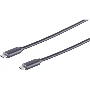 USB laidas S/CONN 77140-1.0 USB 3.2 Gen 1 1m USB C USB B juodas