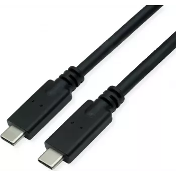 ROLINE USB 3.2 Gen 2 suderinamas laidas C-C ST/ST 10Gbit/s Emark 100W juodas - Laidas - Skaitmeniniai/Duomenys