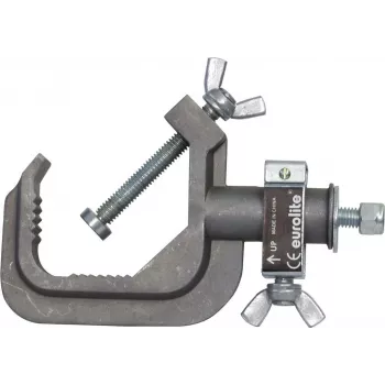 Teatro kabliukas EUROLITE TH-90 sidabrinis, suderinamas su traverse (modelis 58000720)