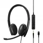 Ausinės EPOS ADAPT 165T USB-C II juodos