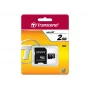 „Transcend“ 2 GB MicroSD atminties kortelė TS2GUSD