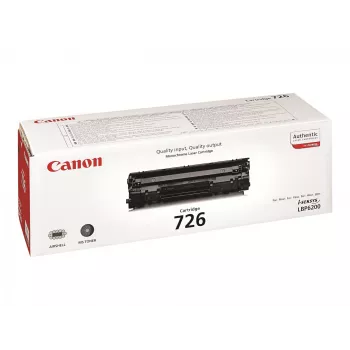 Kasetė su toneriu Canon CRG-726 juoda 1 vnt. 2400 puslapių
