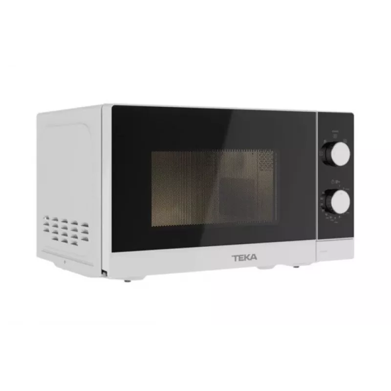 Solo mikrobangų krosnelė TEKA MW FS20 WH – stalviršinė, 20 L, 700 W, sukamoji rankenėlė, mechaninis laikmatis, 25,5 cm padėklas