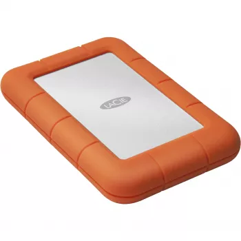 Rugged Mini 5 TB, Externe Festplatte (silber/orange, Micro-USB-B 3.2 Gen 1 (5 Gbit/s))