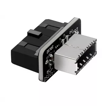 USB 3.0 adapteris GrauGear GG 18025 – Type A lizdas, 180° orientacija