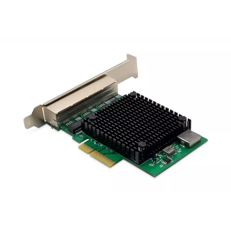 Digitus DN-10136 4 prievadų 2.5 Gigabit Ethernet tinklo plokštė PCI Express Realtek