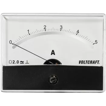 Voltcraft AM-86X65/5A/DC įrengimo matavimo prietaisas AM-86X65/5A/DC 5 A nuolatinės srovės apvijos matuoklis