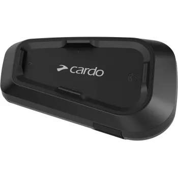 Cardo Spirit HD motociklinis intercomas 2 kanalai 600 m Juodas