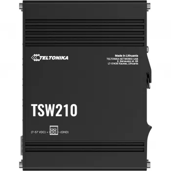 Teltonika TSW210 tinklo jungiklis, 8x RJ45, 2x SFP