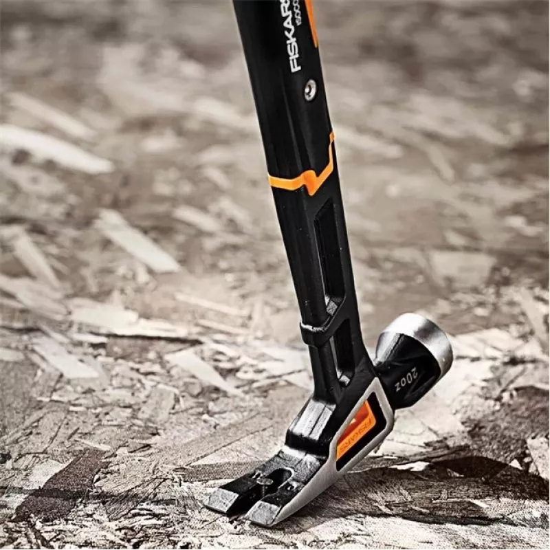Fiskars 1020214 plaktukas – nagų plaktukas juoda, metalinė, oranžinė