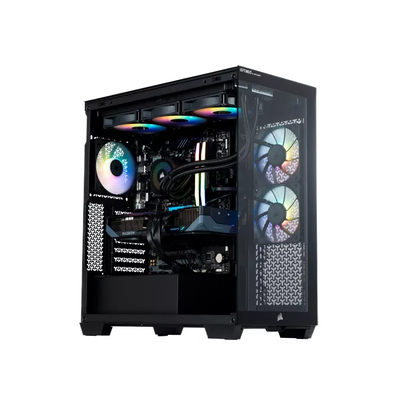 Kompiuteris E-Sport GB650T-CR2 Ryzen 7 7800X3D 32GB 2TB RX 9070 XT 16GB WIN11H