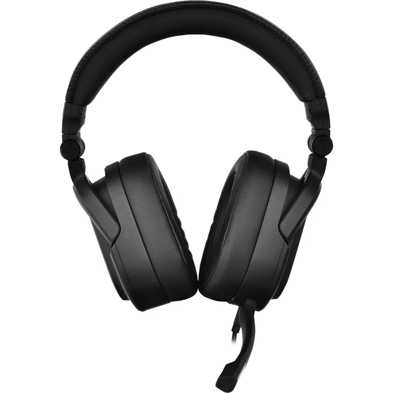 Ausinės Tt eSPORTS Argent H5 – Uždedamos ant ausų – Laidinės – 3,5 mm kištukas – Juodos (GHT-THF-ANECBK-30)