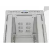 Stovimas serverio stovas LANBERG FF01-8047-12SL 47U 800x1000 mm pilkas su priekinėmis ir galinėmis stiklinėmis durelėmis bei vieta LCD ekranui