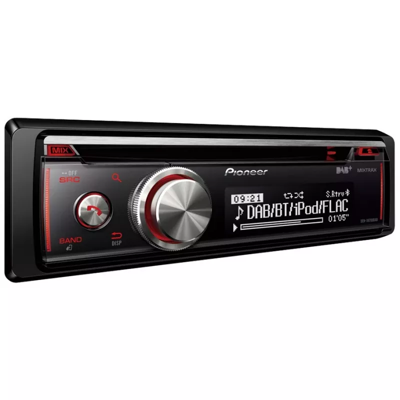 Automobilinis medijos imtuvas Pioneer DEH-X8700DAB juodas