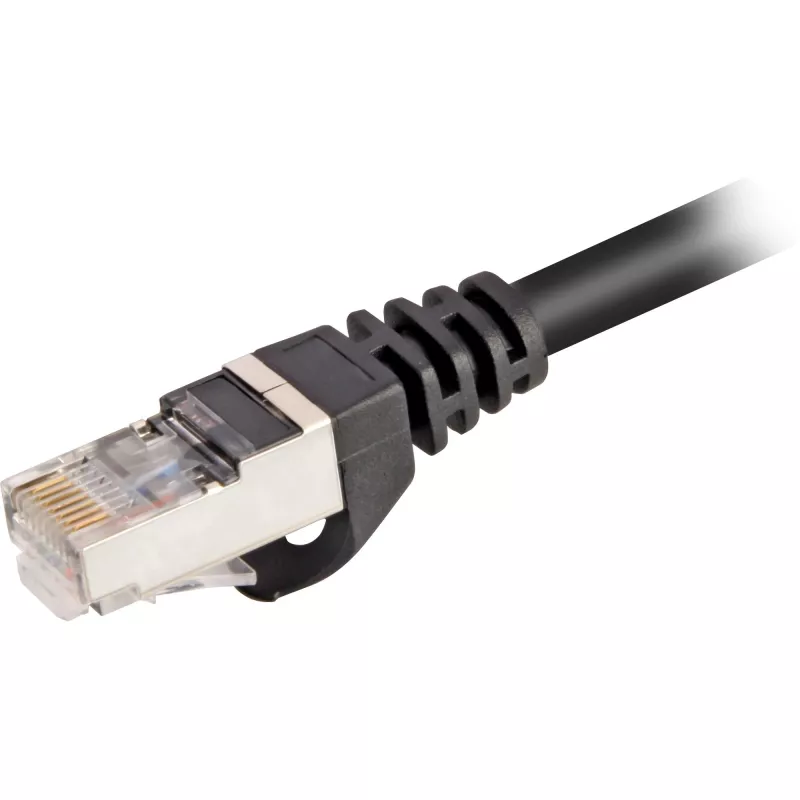 Tinklo kabelis Sharkoon RJ45 Cat.6 SFTP 1,5 m juodas