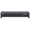 Garso sąsaja Tascam US-4X4HR – 4x XLR kombinuoti, 4 analoginiai išėjimai, 56 dB mikrofono stiprintuvas, 192 kHz, USB 2.0, stalinė, juoda