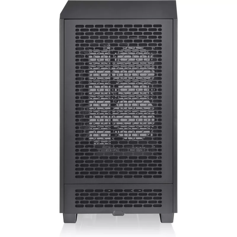 Thermaltake The Tower 200, Mini Tower korpusas, juodas, grūdintas stiklas