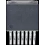 Žeminamasis reguliuojamas keitiklis Texas Instruments LM2678S-ADJ, įėjimas 8–40 V, išėjimas 1,2–37 V, korpusas TO-263-7