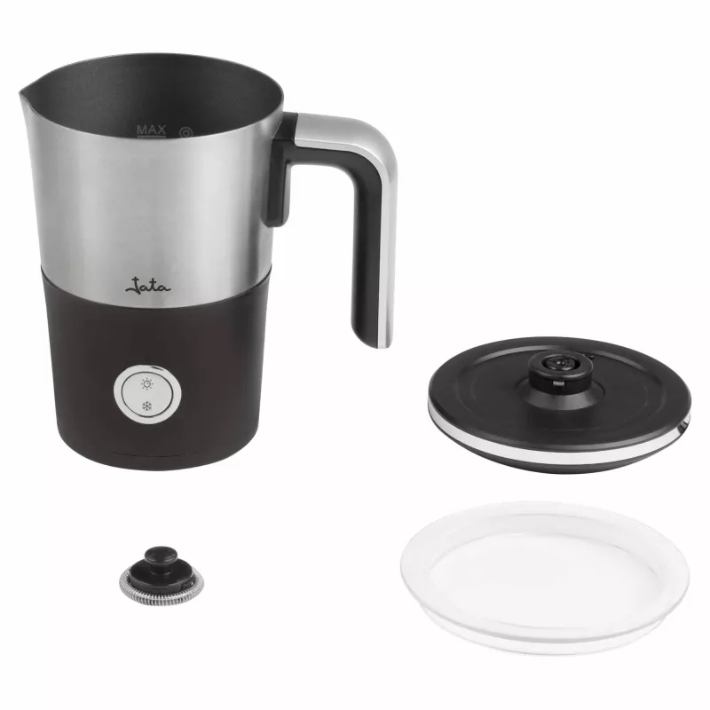 Automatinis pieno putų aparatas JATA JECL1900 juodas nerūdijantis plienas 150ml 550W
