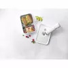Pietų dėžutė ZWILLING FRESH & SAVE 1 L, plastikas su silikoniniu tarpikliu, pilka/balta