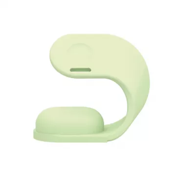 Įkrovimo stovas Stelio ST-CHS01-PCH Junior pistachio – belaidis įkrovimo stovas nešiojamiems įrenginiams