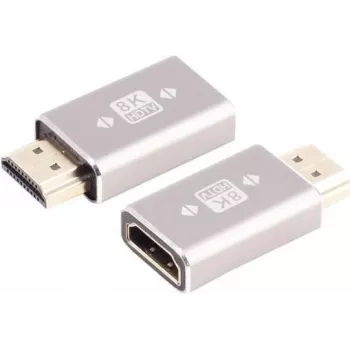 HDMI-A adapteris ShiverPeaks 10-01054 8K Metal, HDMI Type A jungtis ekranams