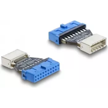 DELOCK adapter USB 5 Gbps 20 kontaktų vidinė jungtis (Pfostenbuchse) į USB-B 5 Gbps