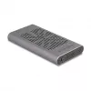 DeLOCK 42027 pilkas M.2 NVMe SSD korpusas su USB Type-C 10 Gbit/s