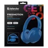Belaidės ausinės Defender Fre Emotion B490 mėlynos, antausinės, Bluetooth, įmontuotas mikrofonas