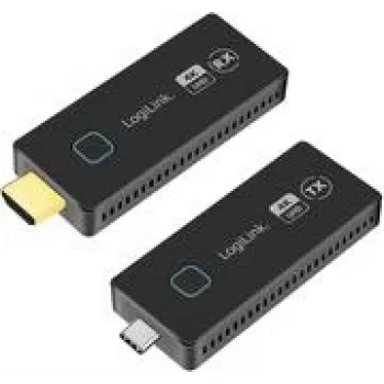 LogiLink HDMI perdavimo rinkinys USB-C į belaidį 30m - Laidų/Adapterių rinkinys - Skaitmeniniai/Duomenys (HDW0104)