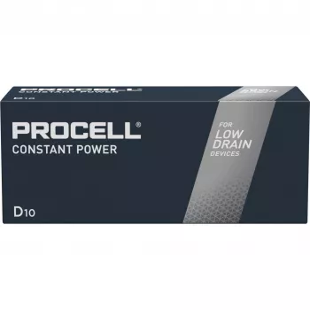 Šarminė D baterija Procell INTENSE POWER 1,5V – didelės apkrovos, pakuotė 10 vnt.