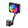 Gamemax ICEBURG 120 BK | 120 mm CPU skysčio aušintuvas | Juodas