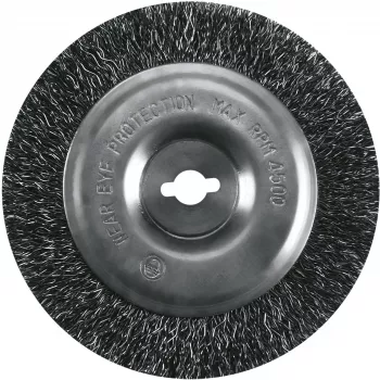 Šepetėlių rinkinys Einhell 3424115 plieninis ir nailoninis, apvalūs, 2 vnt.