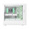 Gamemax CLAW 460 WH | Baltas vidutinis bokštas | Korpusas