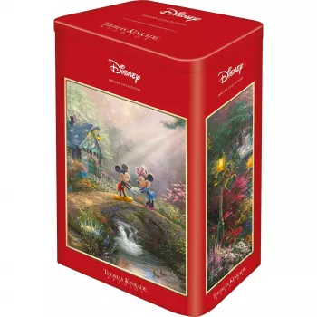 Thomas Kinkade Studios: Mikis ir Minė nostalgijos metalinėje dėžutėje, 500 dalių dėlionė