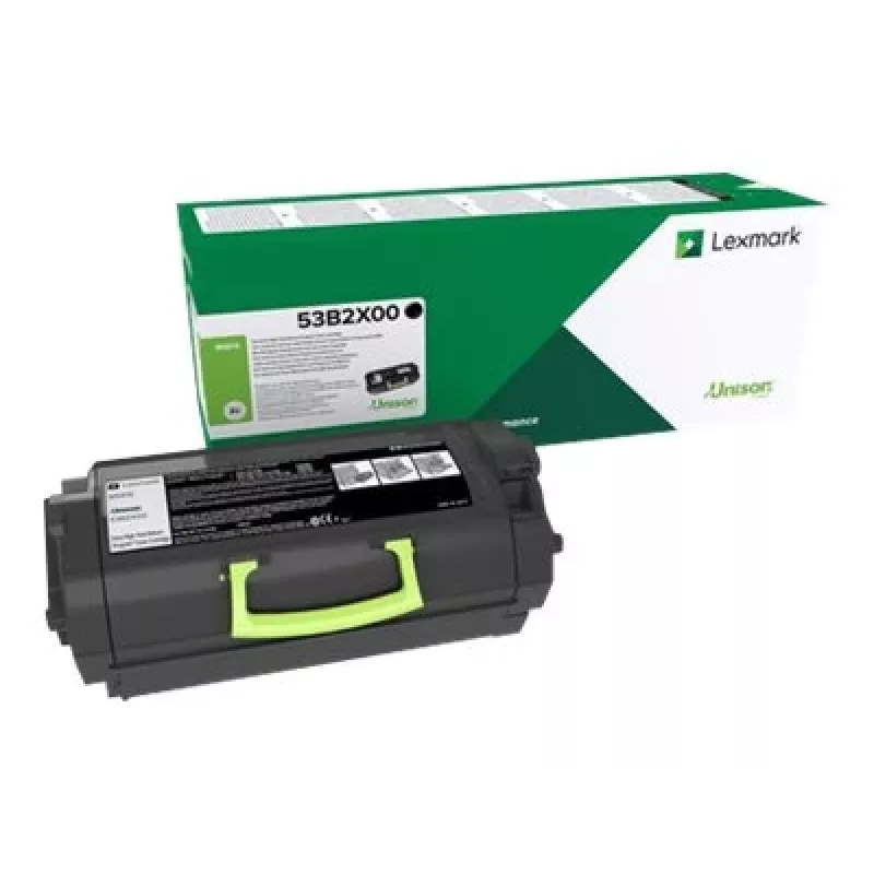 Lexmark 53B2X00 originalus juodas kasečių toneris, 1 vnt., itin didelės talpos