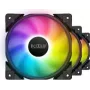 PCCOOLER HALO-FRGB-3I1 120 mm kompiuterio korpuso ventiliatorius, 1000–2000 RPM, ARGB