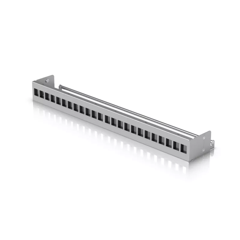 Ubiquiti UACC-Rack-Panel-Patch-Blank-24 Keystone skydelis 24 prievadams